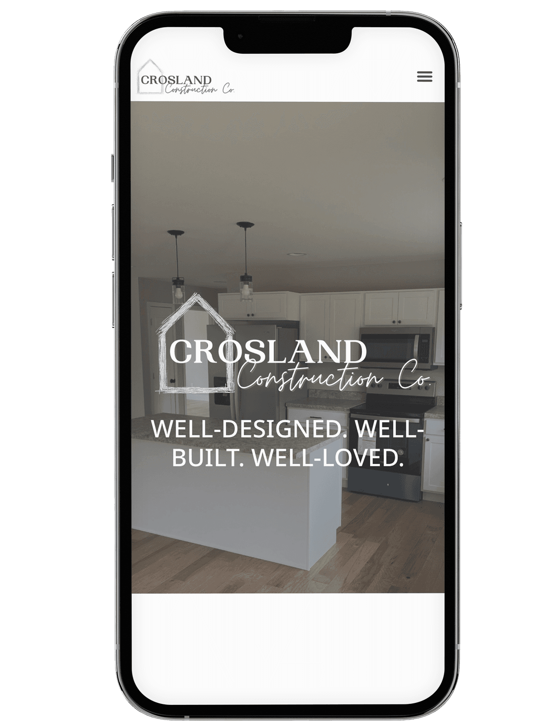 Crab Orchard Pottery on phone screen